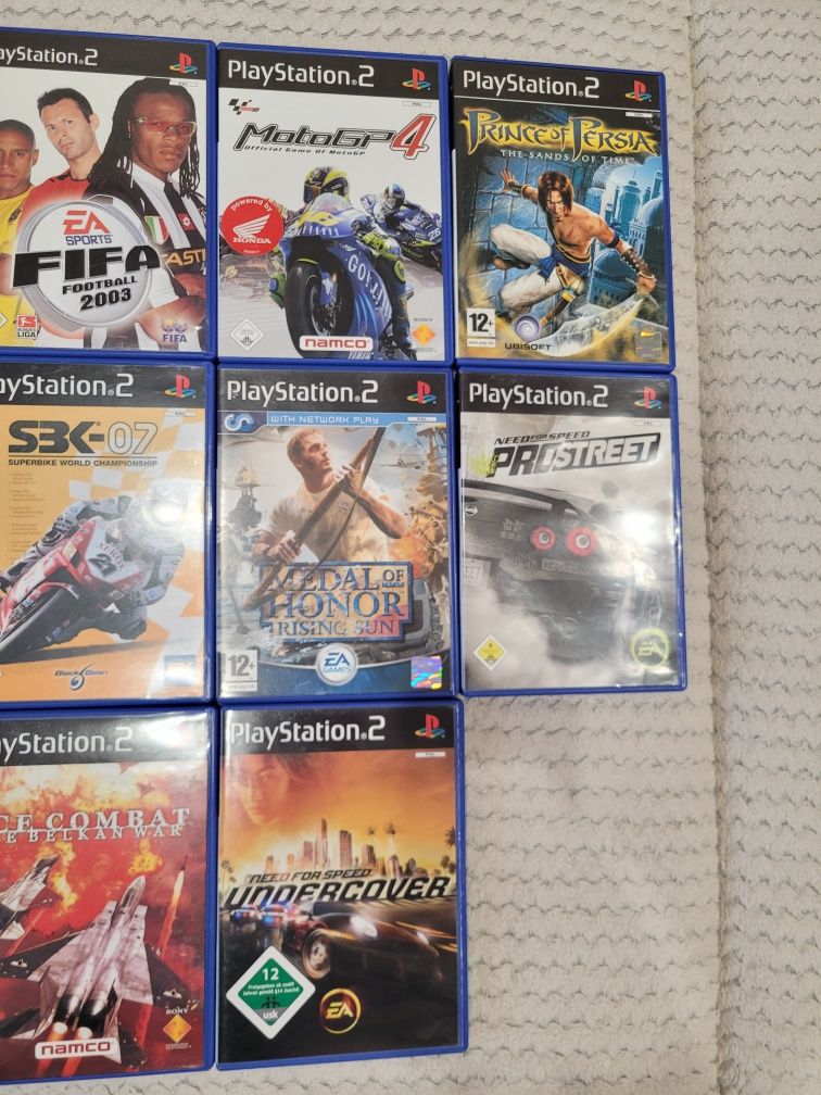 Sprzedam gry na Playstation 2