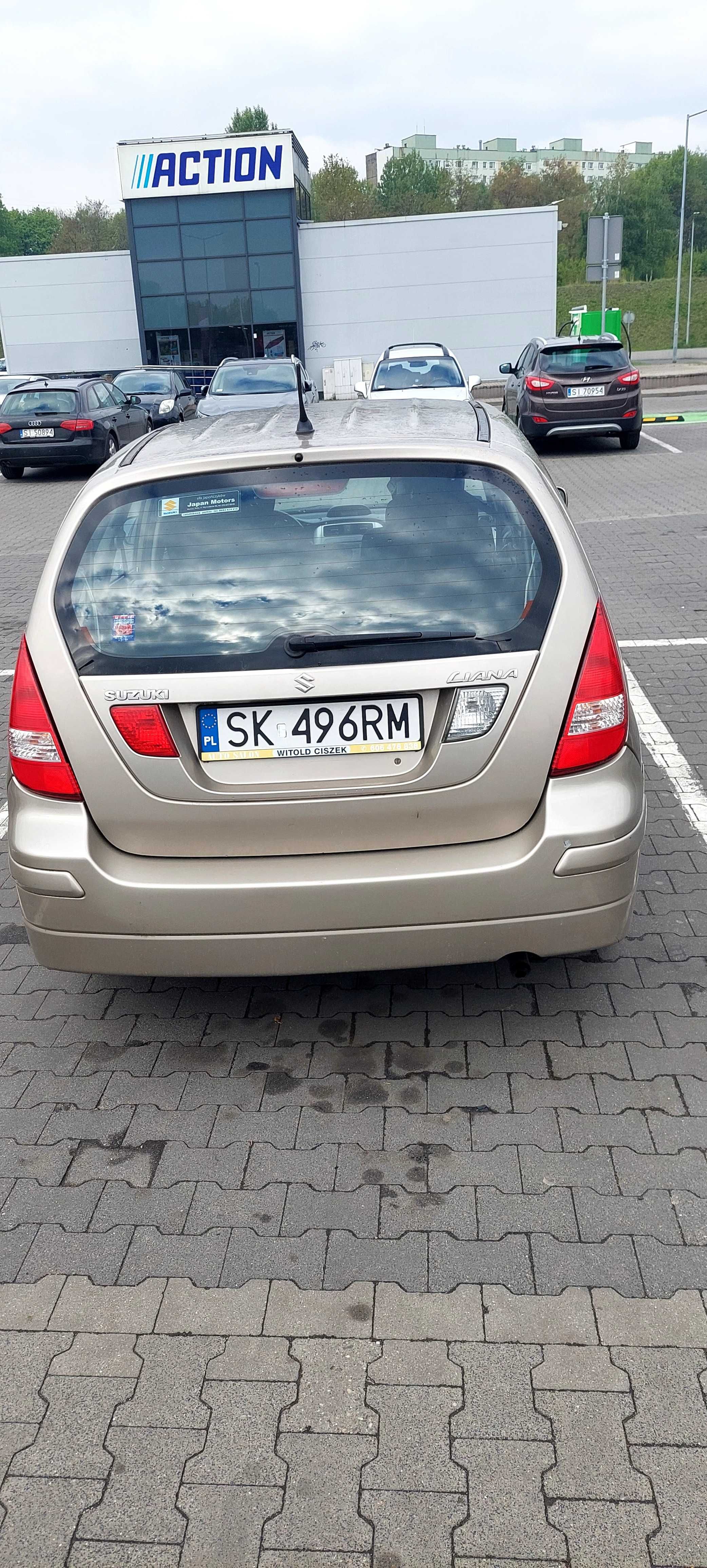 Suzuki Liana 2004 złota 1,6 benzyna