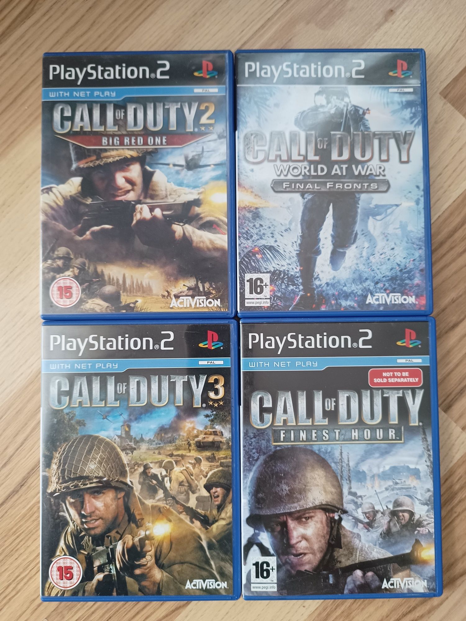 Call Of Duty kolekcja PS2 PlayStation