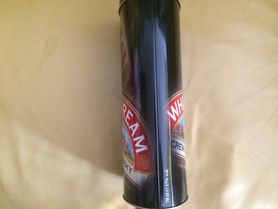 Whiskream crema whisky kolekcjonerska puszka do przechowywania whisky