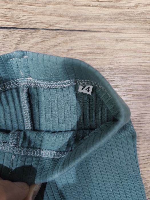 Chłopięcy komplet - bluzeczka+kolarki, Handmade Igi Bigi, rozmiar 74