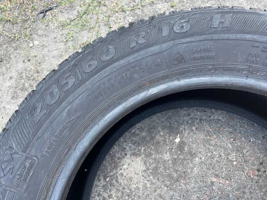 205/60r16 92H Semperit Master-Grip 2 шини бу зима 4 штуки