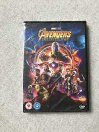 Marvel Avengers film DVD Wojna bez granic oryginalna wersja