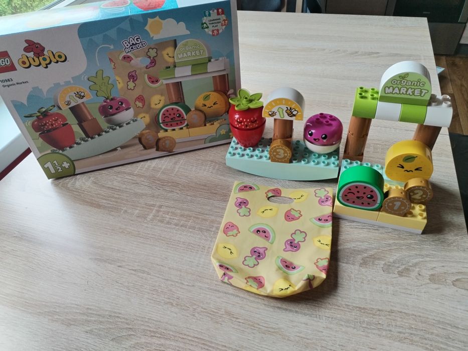 Lego duplo ryneczek bio+ autobus