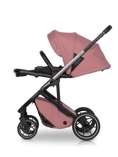 Wózek Głęboko-Spacerowy Moi + torba Pro Euro-Cart Kolor Desert Rose