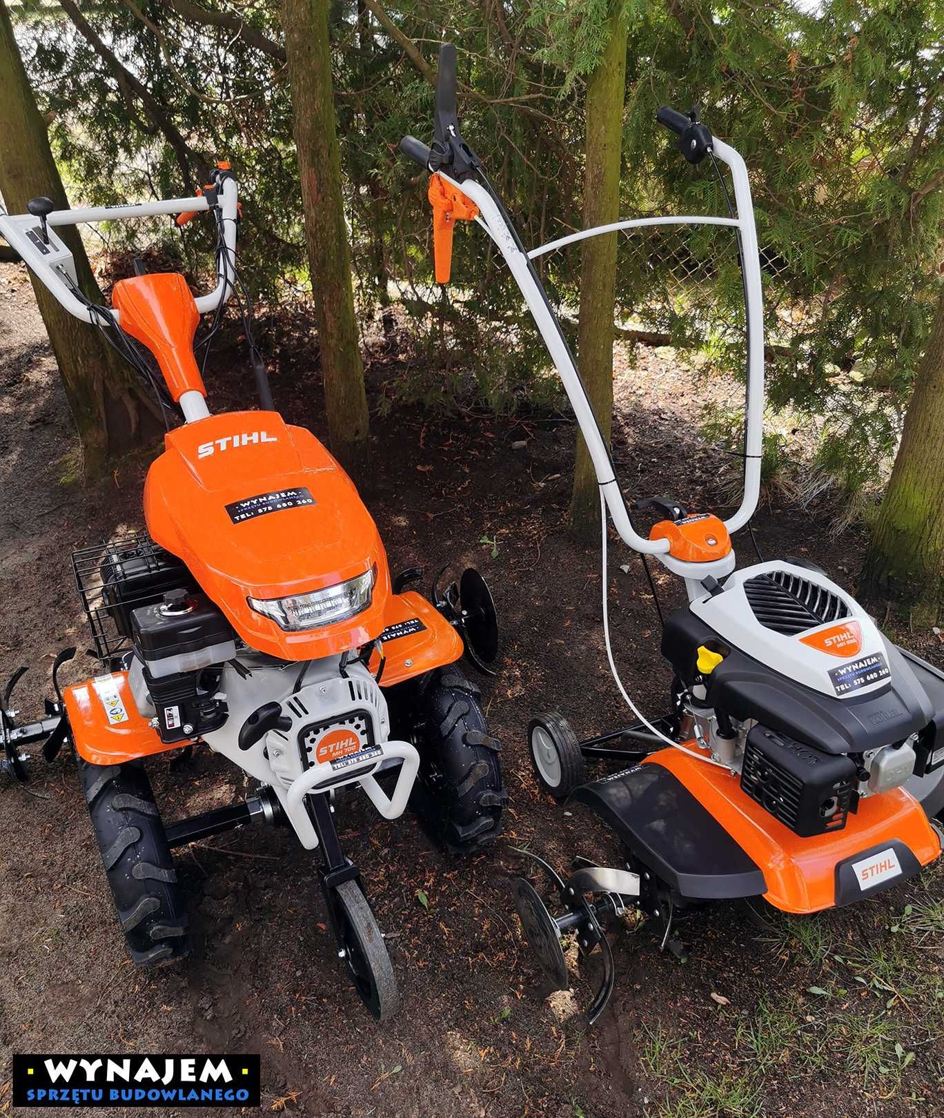 Kosiarka spalinowa Stihl elektryczna Wynajem Regulacja prędkości