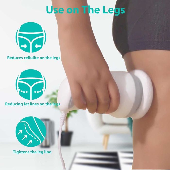 Pistolet Do Masażu Masażer Antycellulitowy Wyszczuplający Do Cellulitu