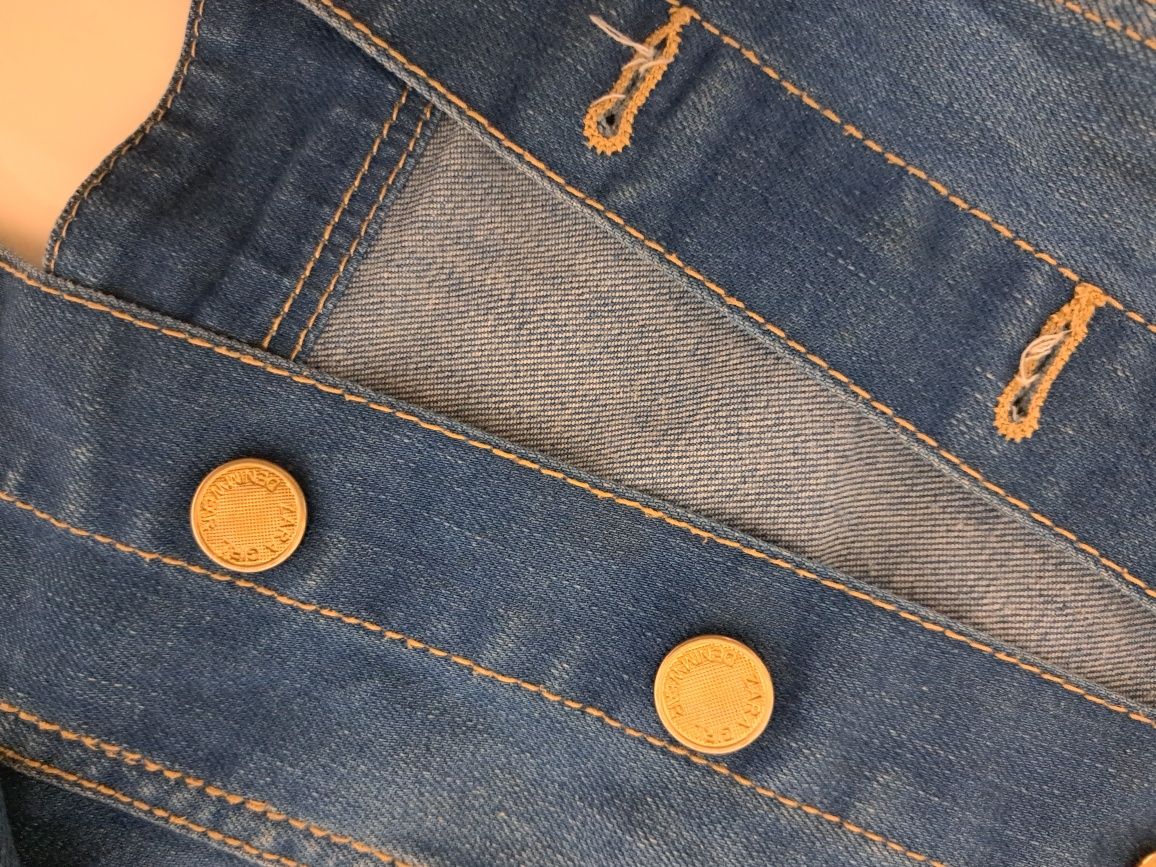Zara katana 122 kurtka jeansowa
