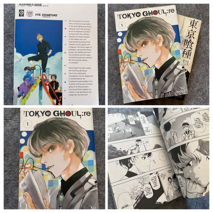 Tokyo Ghoul:RE em Inglês - Livro 1 (portes incluídos)
