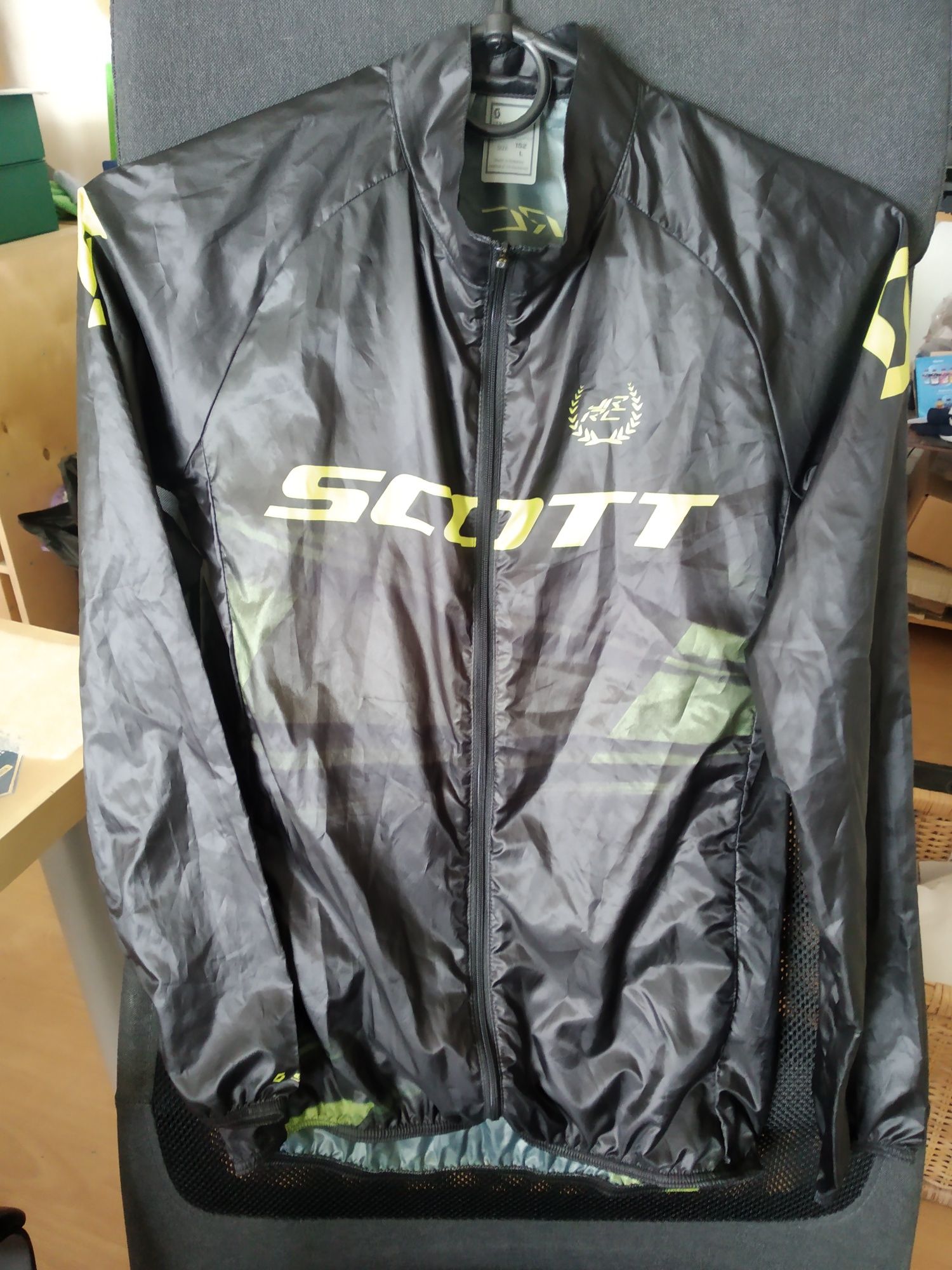 Вітровка Scott Jr RC WB Jacket (Black/Sulphur Yellow)