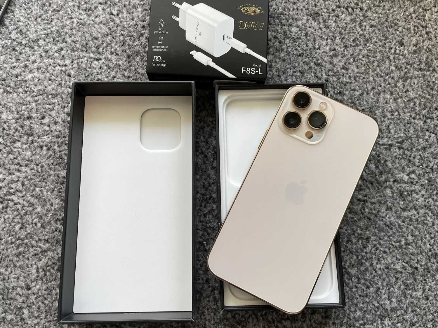 iPhone 13 Pro Max 256GB GOLD ZŁOTY Rose Bateria 98% Gwarancja