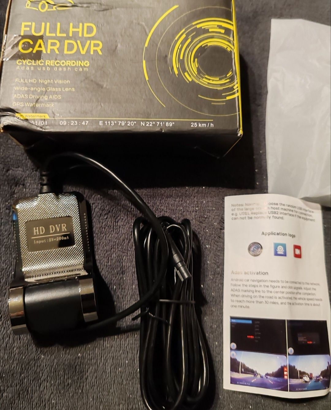 Rejestrator na USB do android auto.