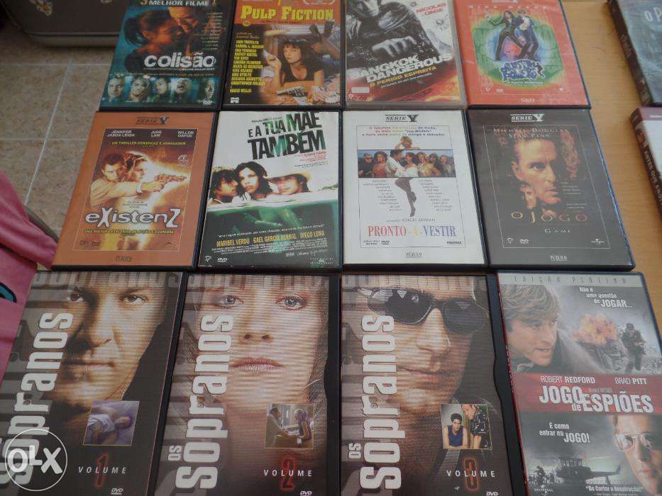 Dvds conjunto filmes varios