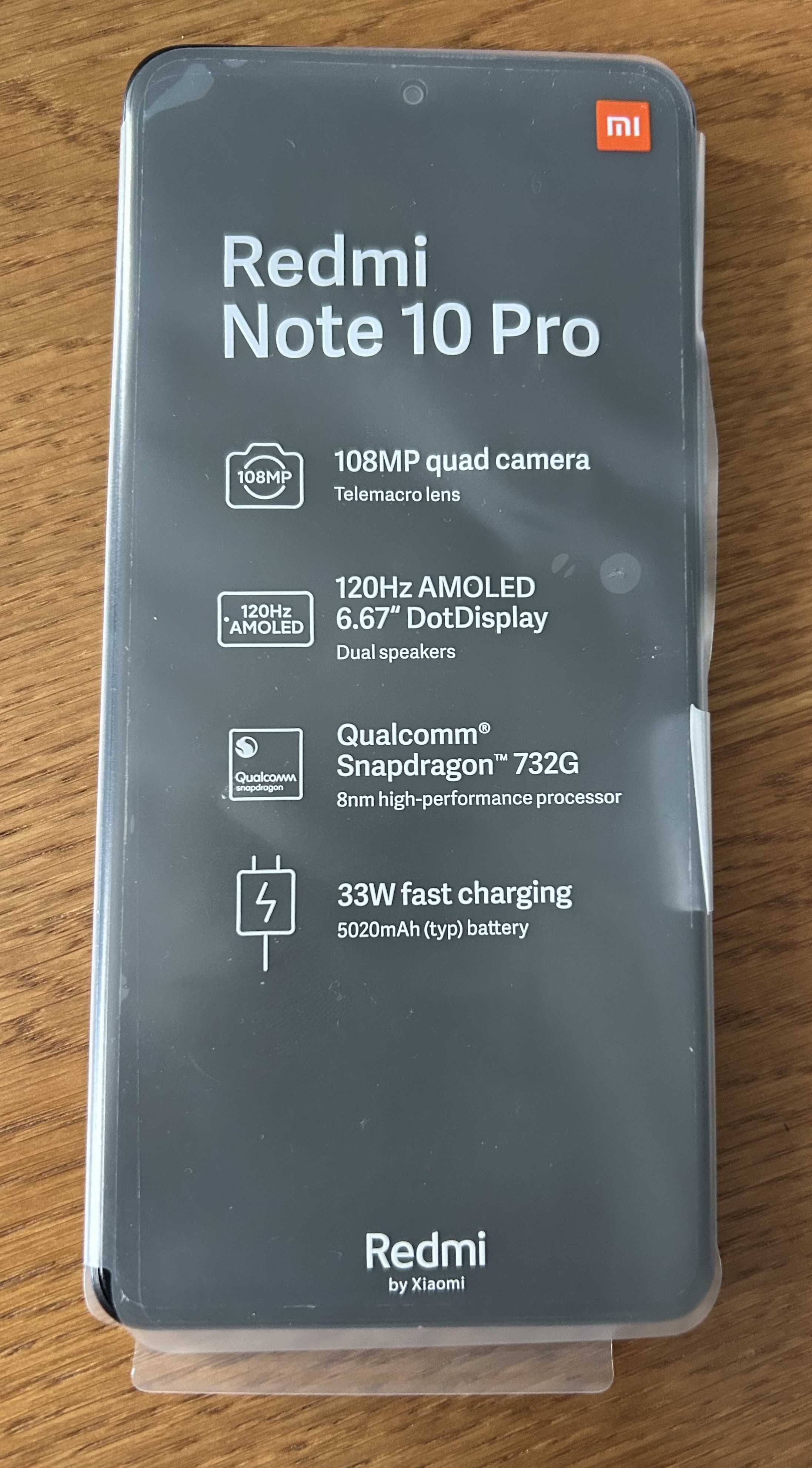 Xiaomi Redmi Note 10 Pro 64GB używany, etui gratis