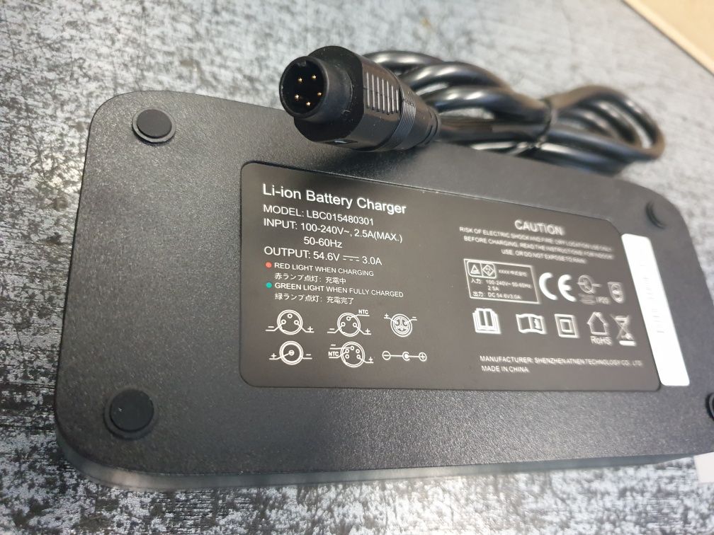 Ładowarka Fischer 48V 5 pin 3A