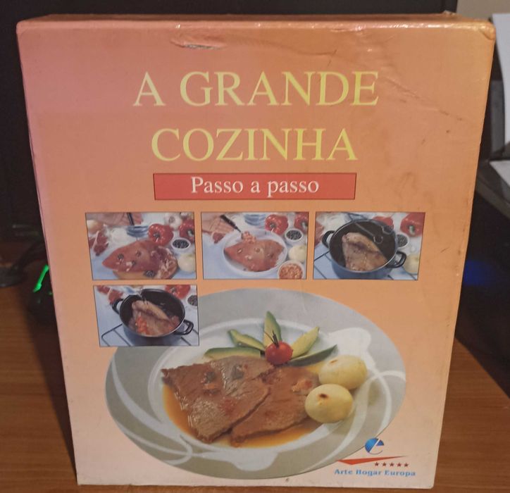 A Grande Cozinha Passo a Passo 6 Volumes com caixa