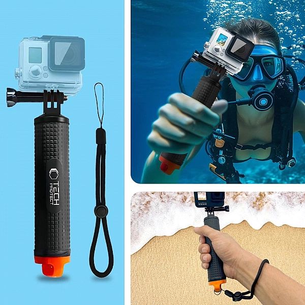 Uchwyt / bojka wypornościowa Tech-Protect GA100 Hand Grip do GoPro / D