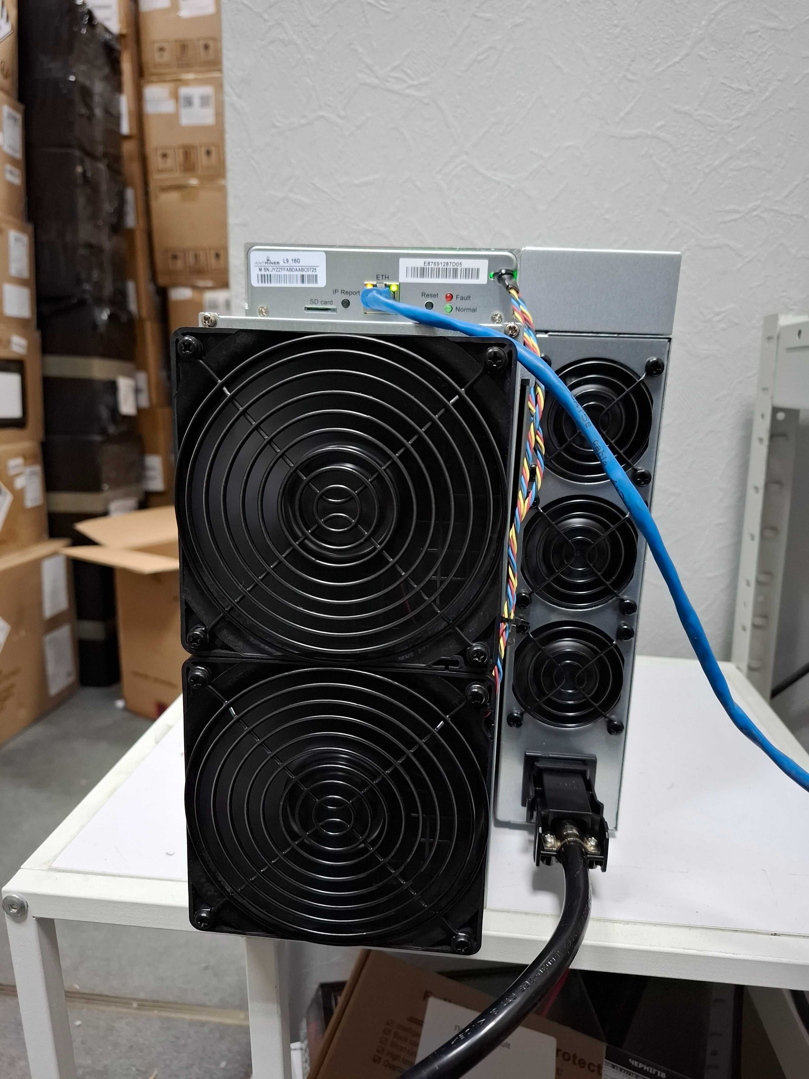 Асік BITMAIN Antminer L9 17G 9000$ (Найнижча ціна в Україні)