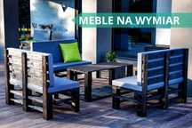 Meble z palet, meble do ogródków, na taras, na WYMIAR - Wysyłka 0 zł.