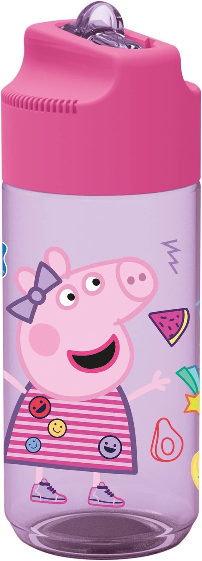 Peppa butelka na wodę dla dzieci ok. 430 ml, idealna do szkoły