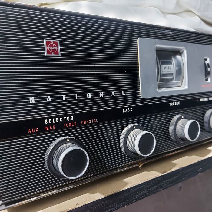 Amplificador  national valvulas vintage