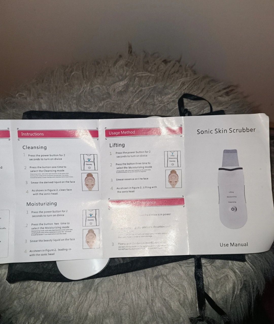 Peeling kawitacyjny urządzenie 5w1 nowe