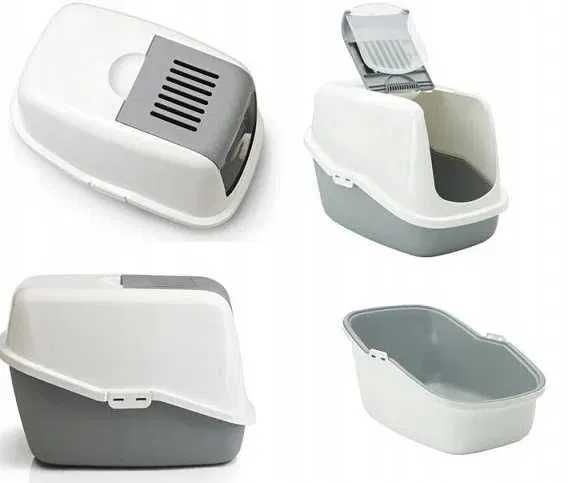 Kuweta Kryta nestor szara duża 56cm z filtrem