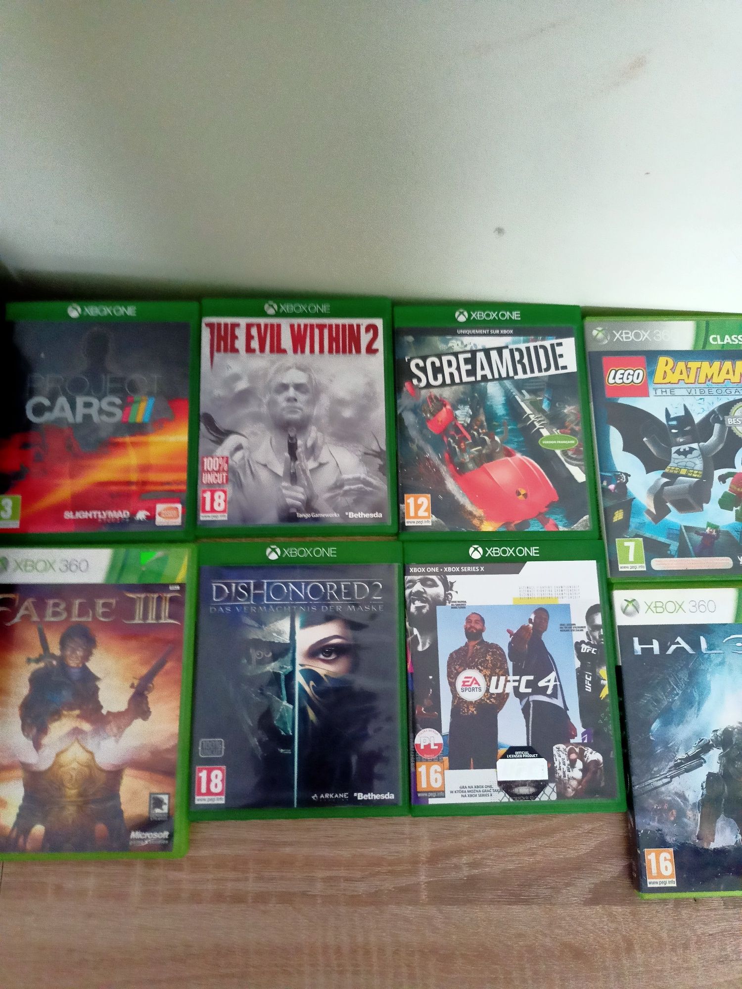 Gry Xbox one i Xbox 360