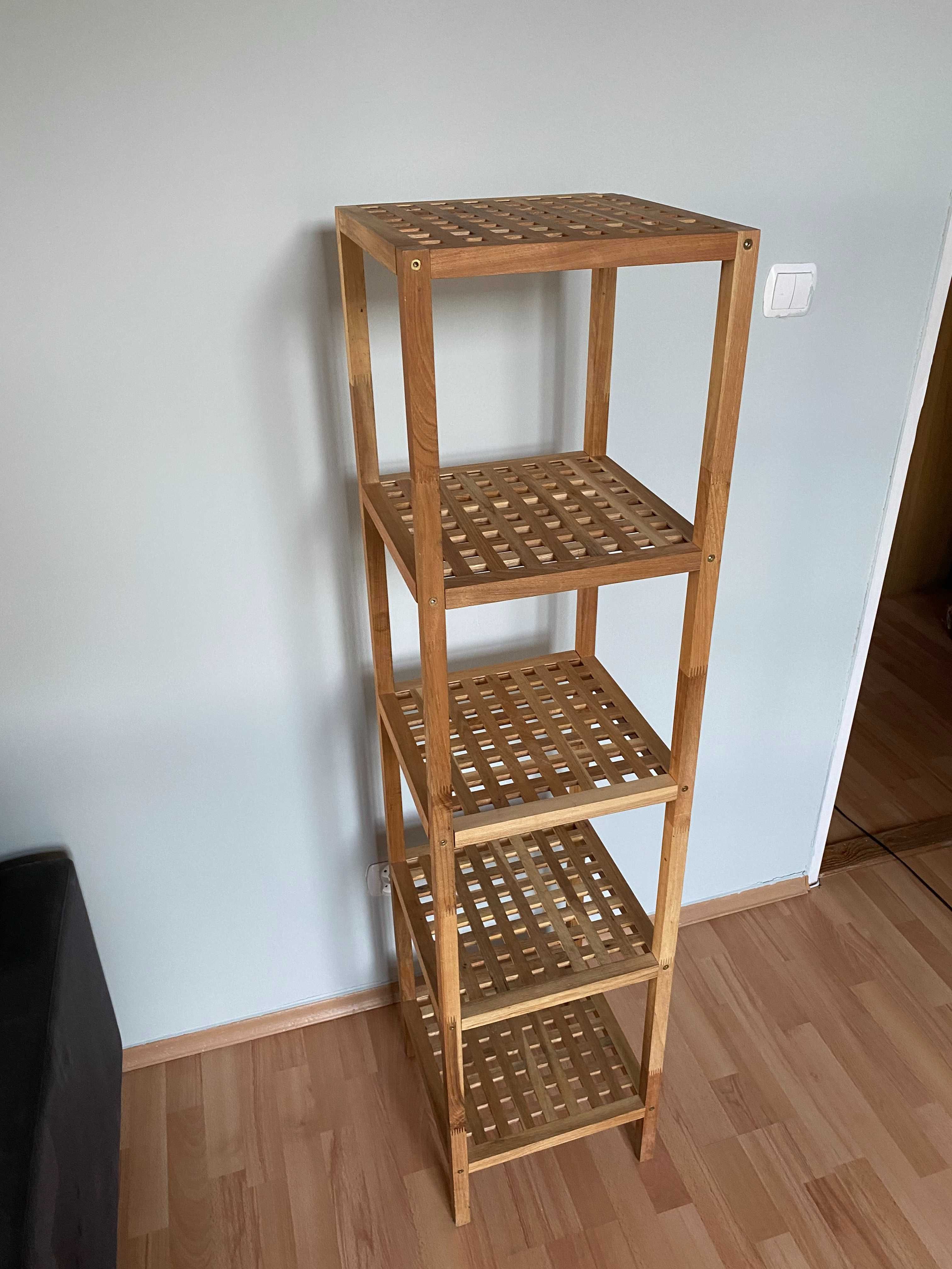 Regał z drewna orzechowego - 150 cm