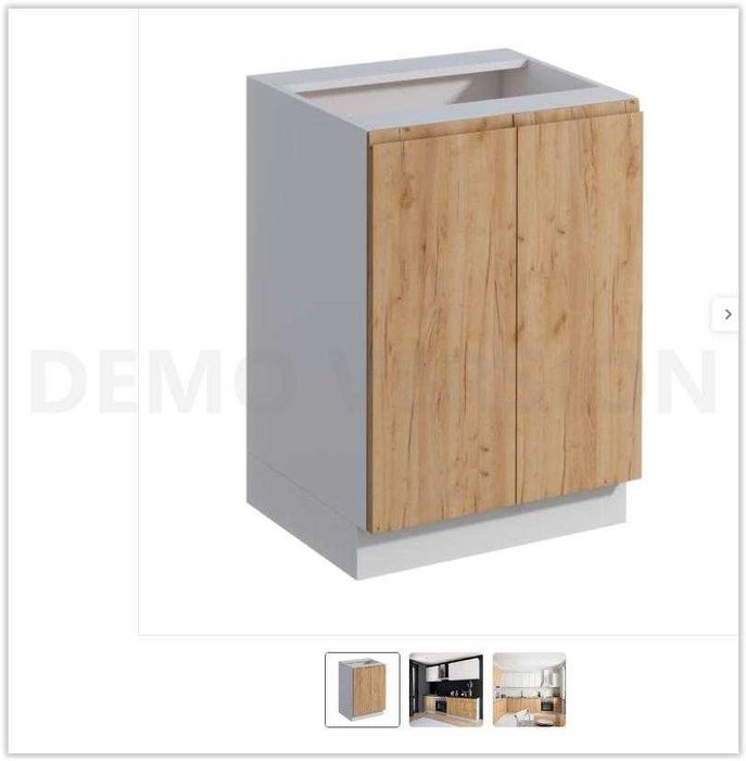 Nowa Szafka kuchenna stojąca Aspen II 60 cm kolor dąb craft