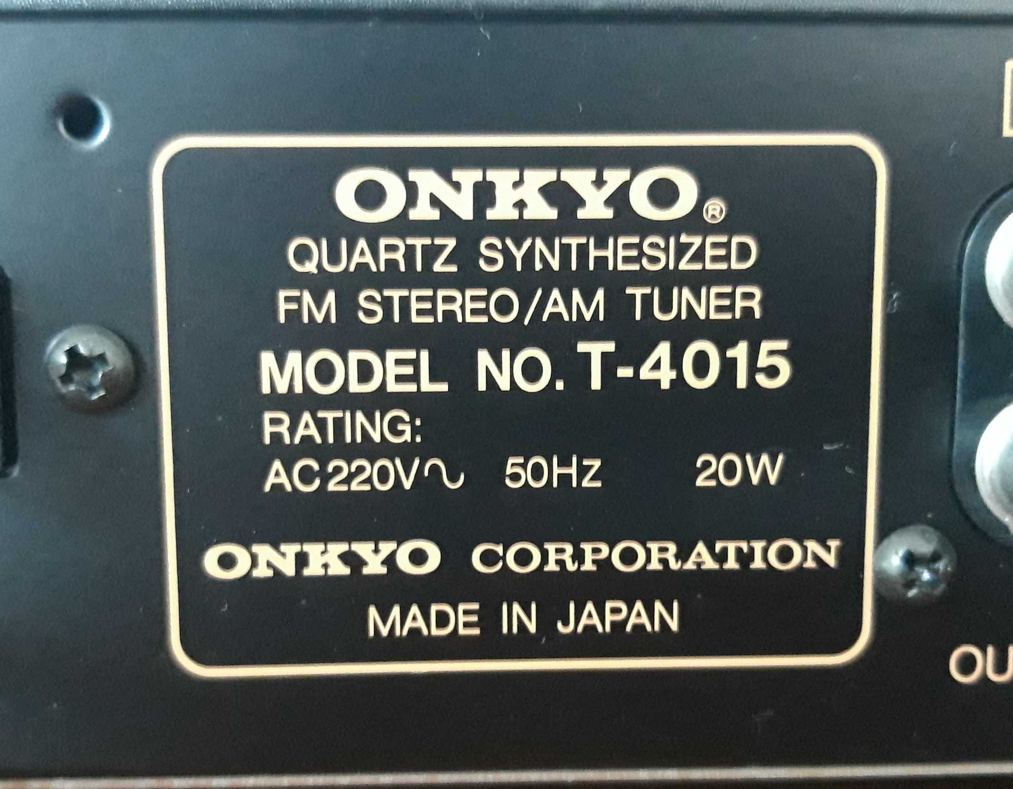 Onkyo Integra T-4015 Made in Japan