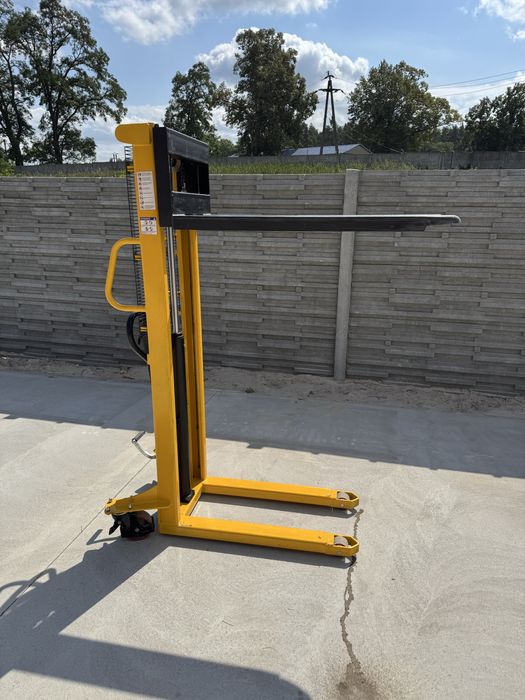 Wózek paletowy masztowy paleciak 1000 kg 1600 mm
