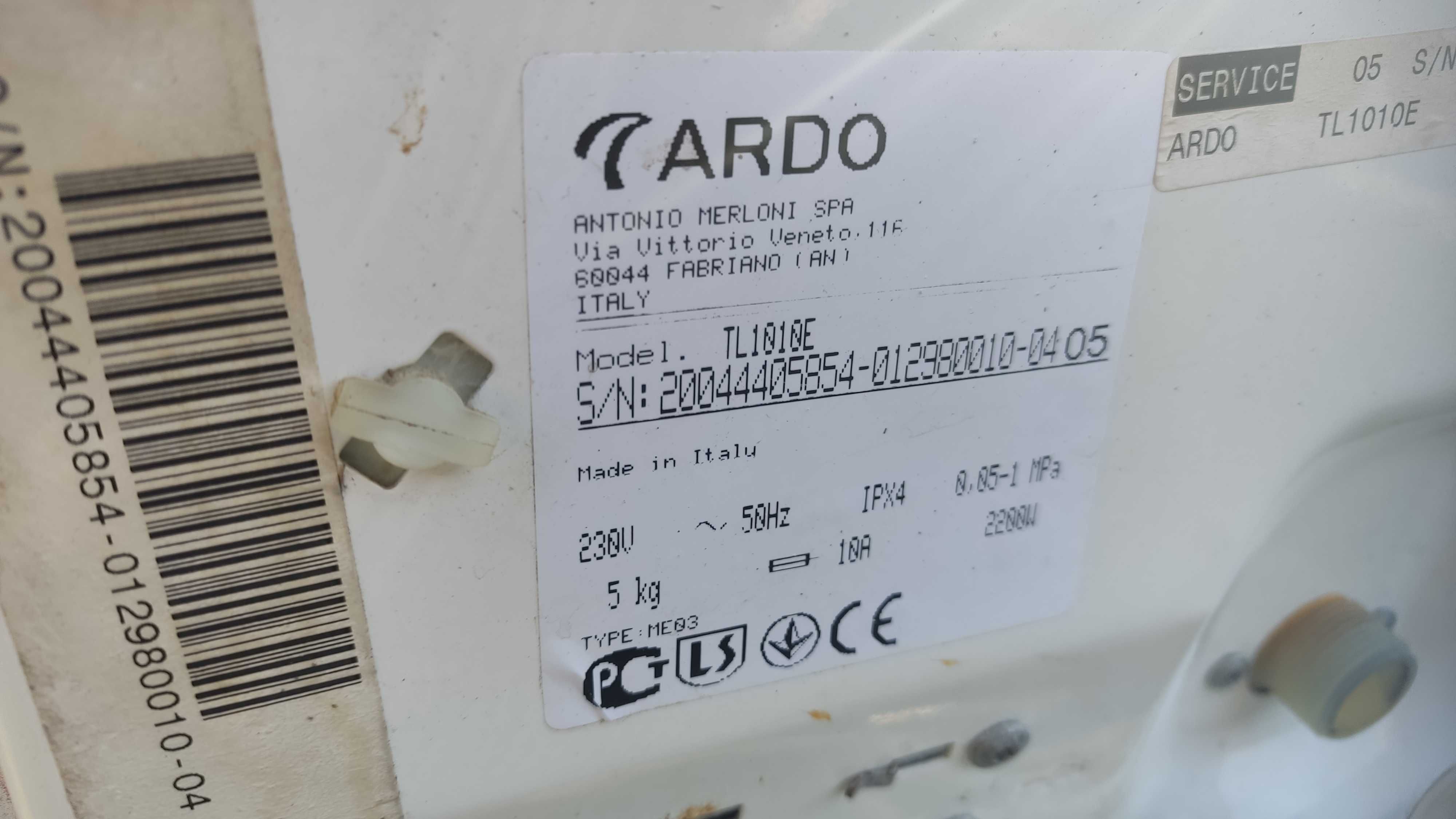 Стиралка ARDO AL1010E made in italy по запчастях