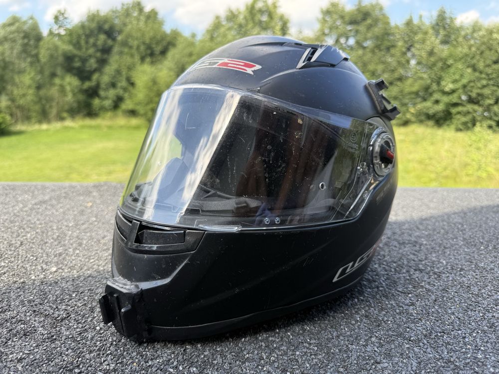 Kask LS2 rozmiar L czarny mat