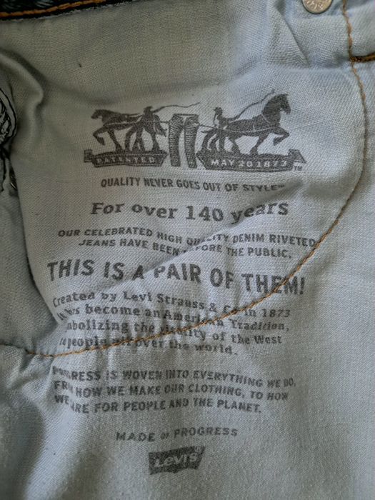 Spodnie męskie Levi's