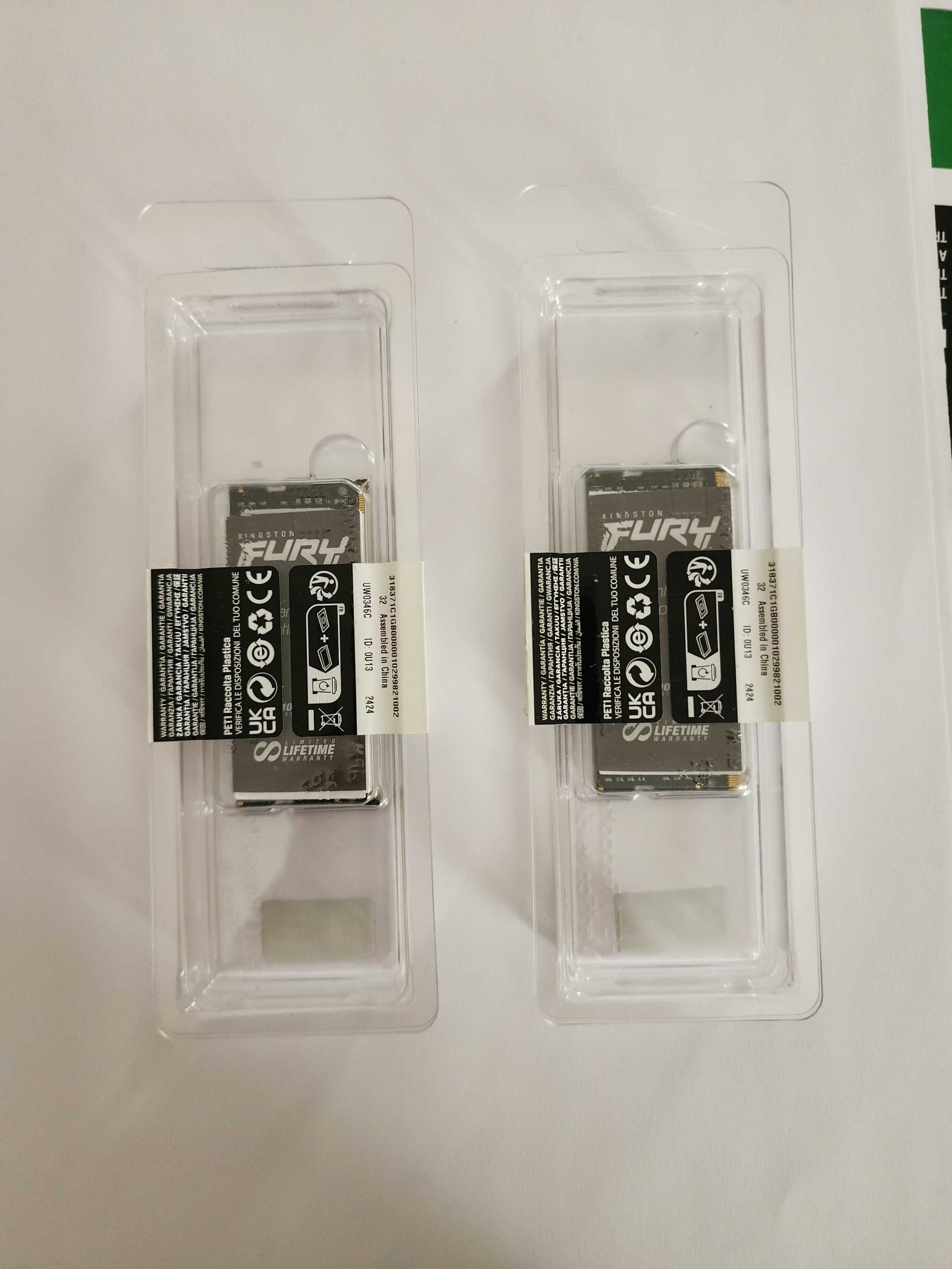 RAM Kingston So Dimm DDR4 3200mhz 2x32gb (64gb total) CL20