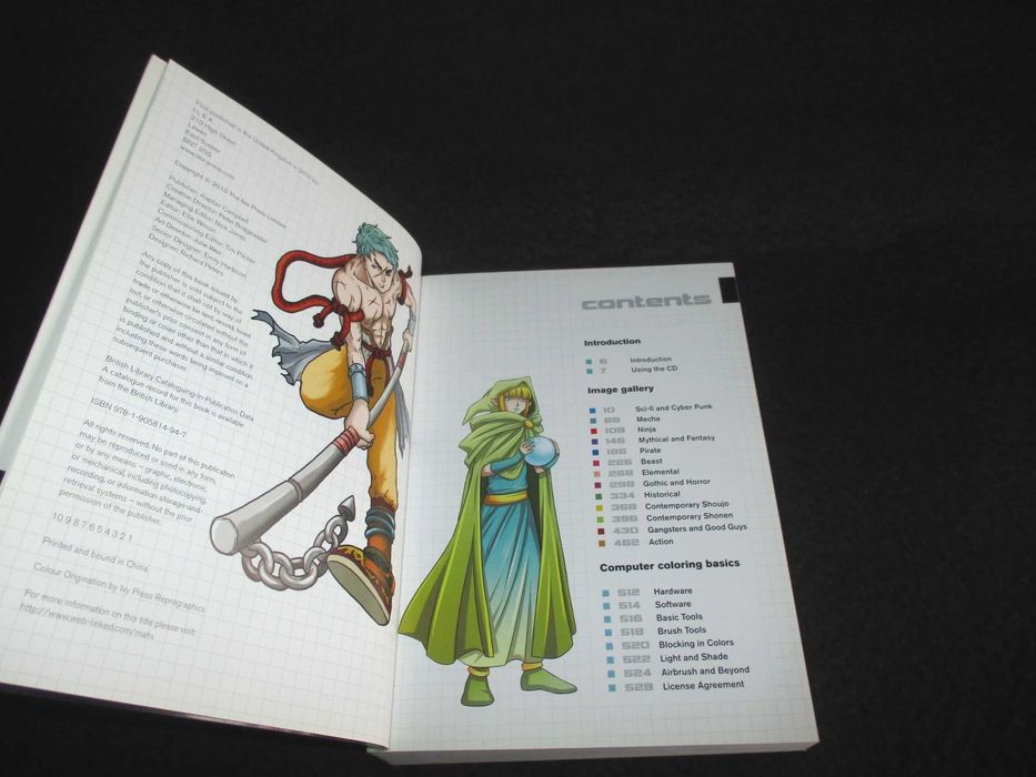 Livro 500 Manga Villains And Heroes Yishan Li