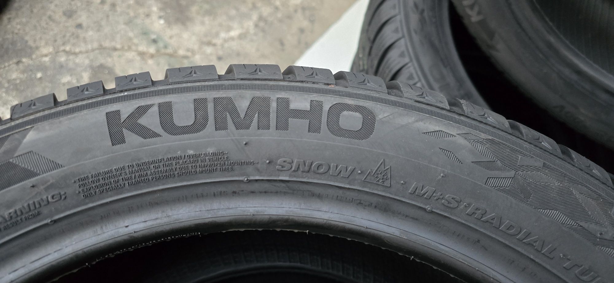 S23 4 x 245/45r18 Kumho WinterCraft WP52 100V XL opony zimowe nowe