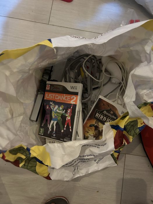 Wii consola e acessorios + jogos