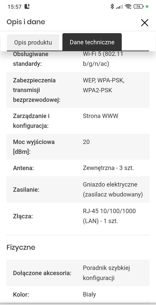 Wzmacniacz sygnału wifi
