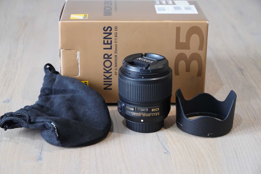 NIKKOR AF-S FX 35 mm f/1.8 G ED jak nowy