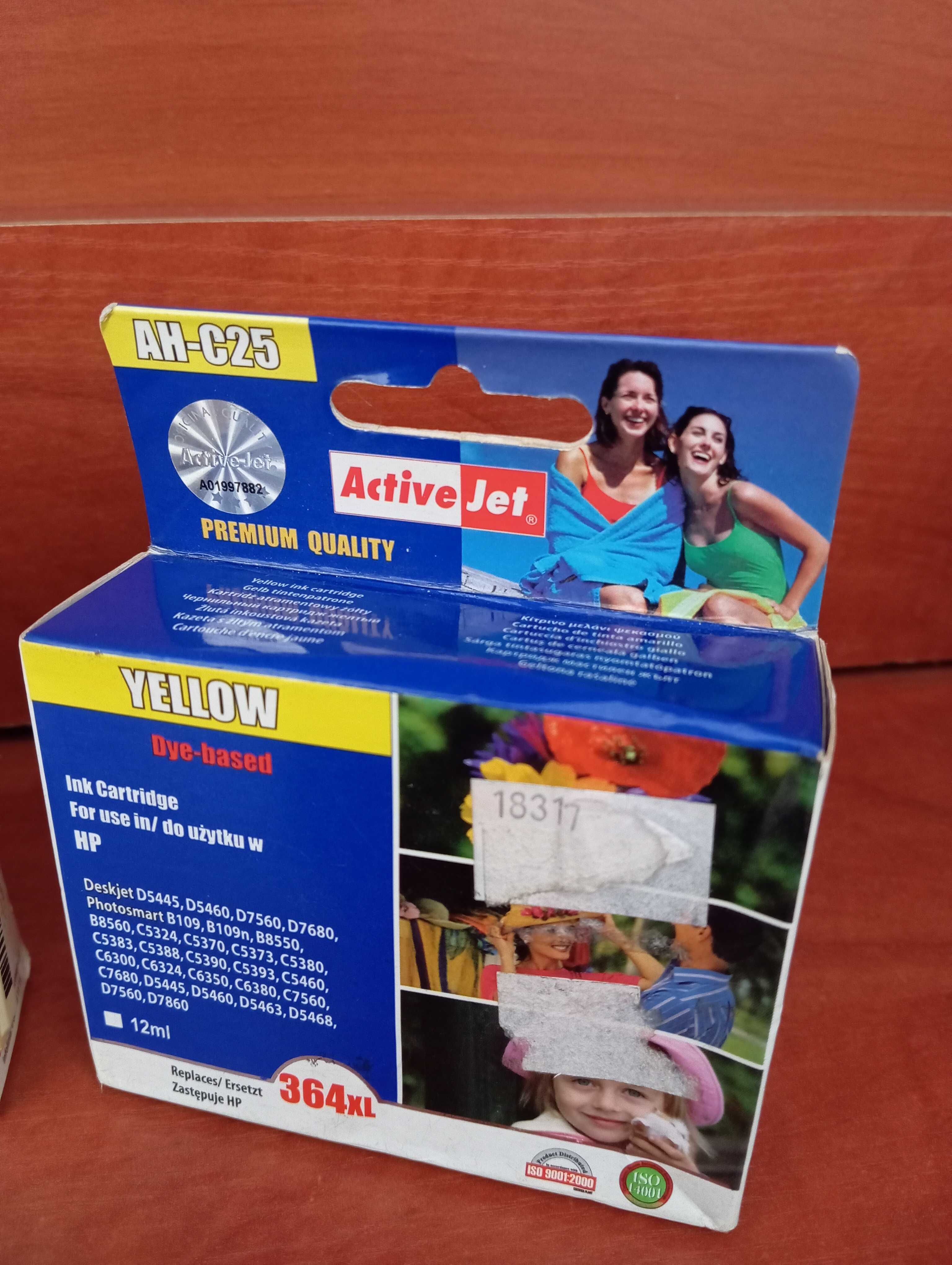 Tusze ActiveJet nowe