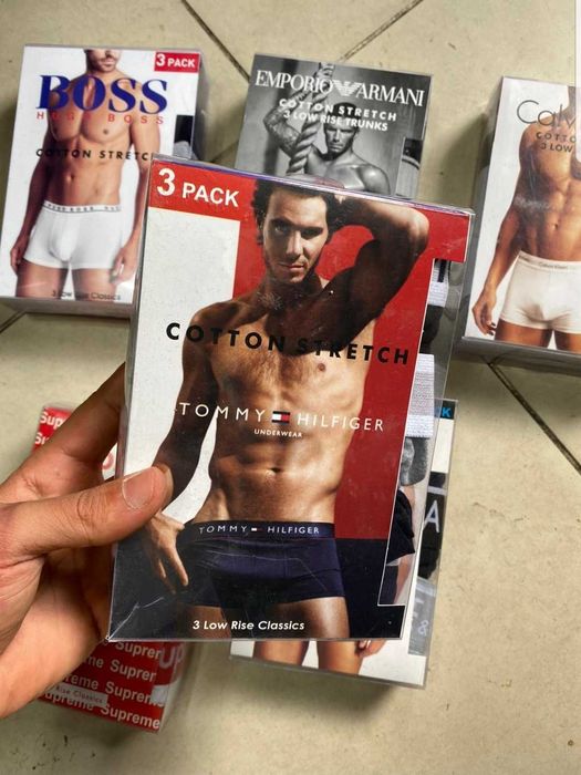 Nowe Bokserki Męskie 3pak rozmiar M L XL XXL