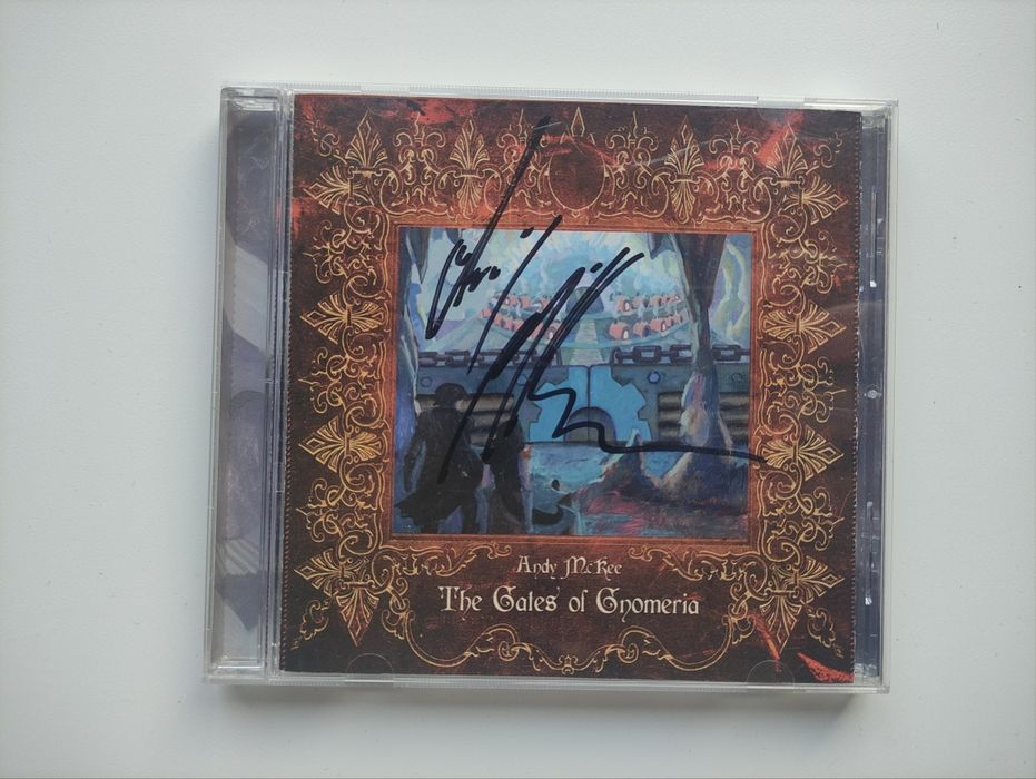 Andy McKee- The Gates of Gnomeria- CD AUTOGRAFADO