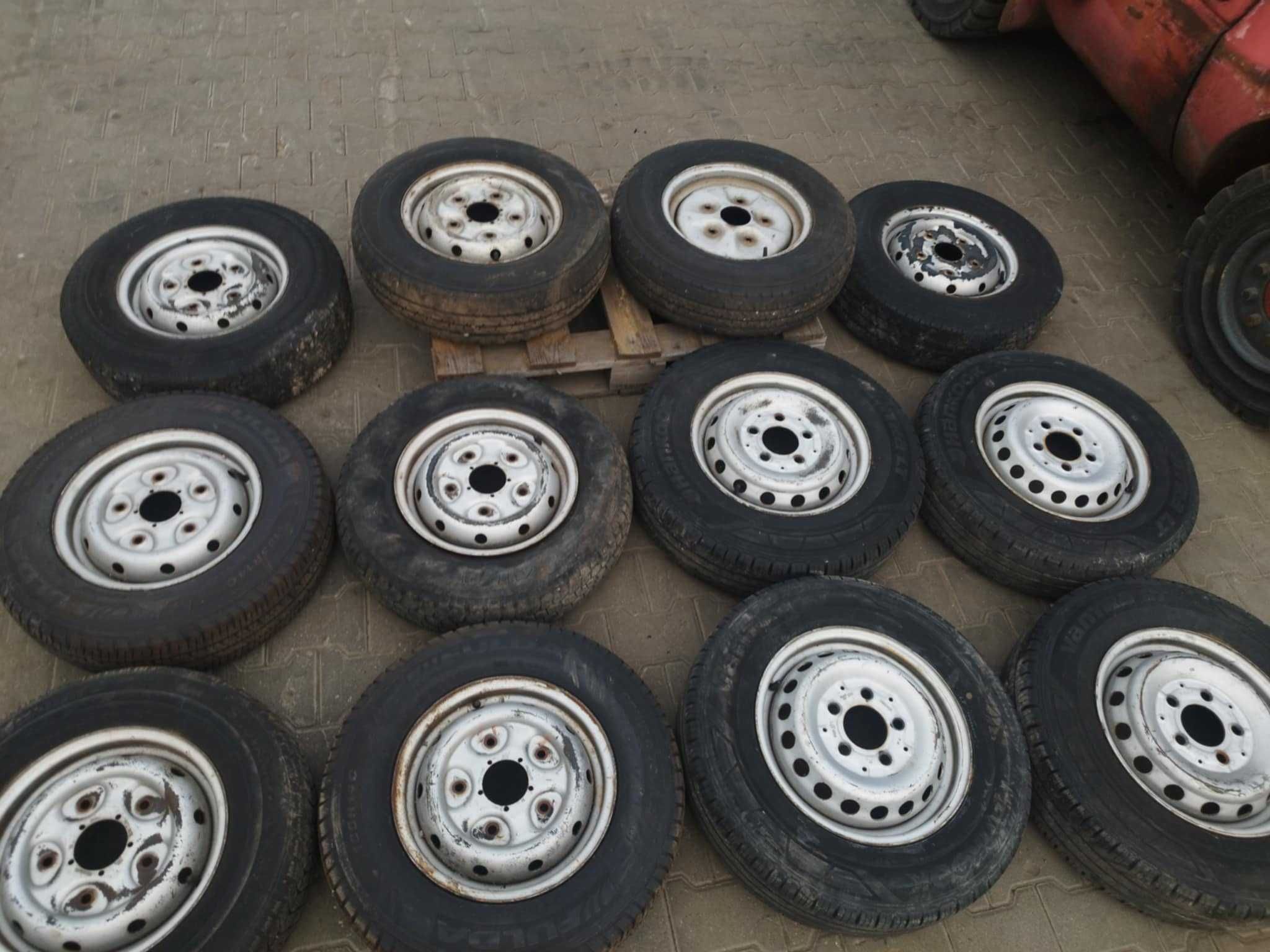 Opony 195 R14 C, 185/75 R14C z felgami, sprinter/transit