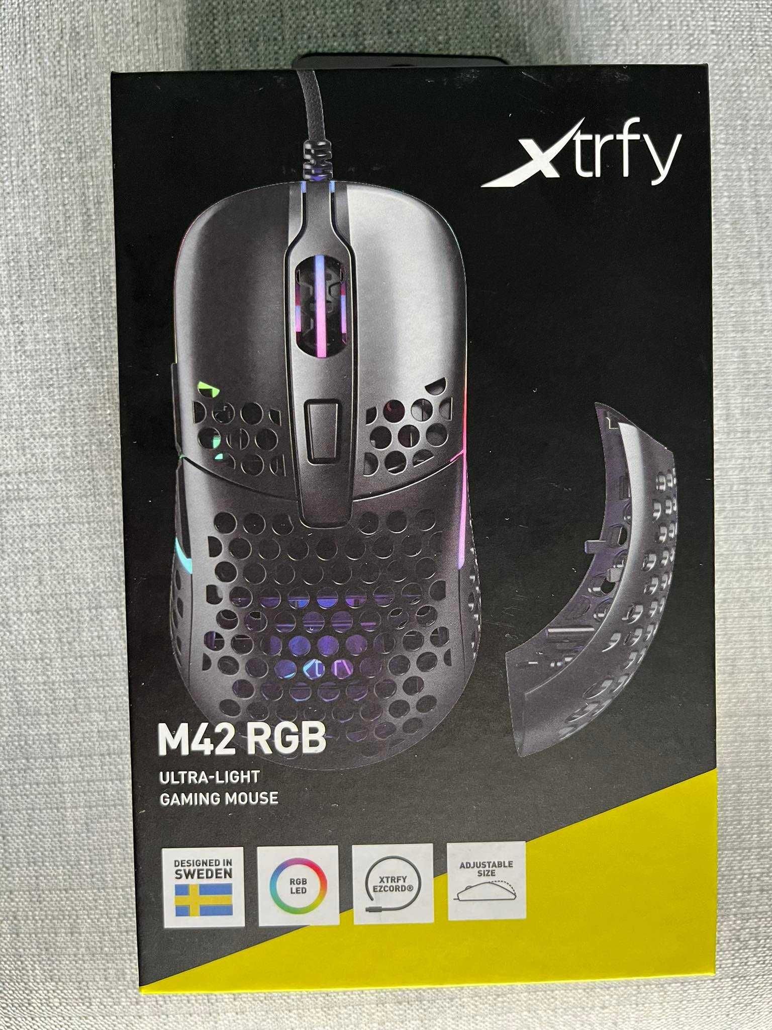 Nowa mysz Xtrfy M42 RGB