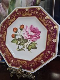 Patera porcelanowa seria róże i truskawki