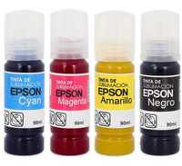 Tintas de sublimação Epson em frasco de 90ml