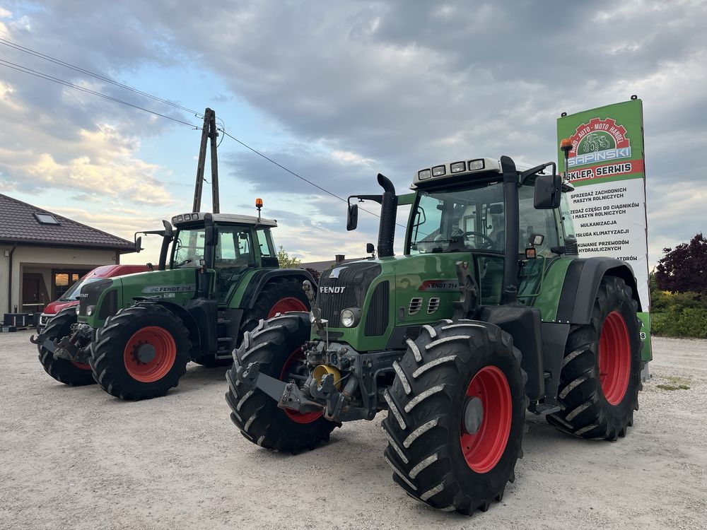 Fendt 714 Vario TMS Com 3 2009 Rok Tuz Wom Fendt 714 Tuz Com2 2004 Rok