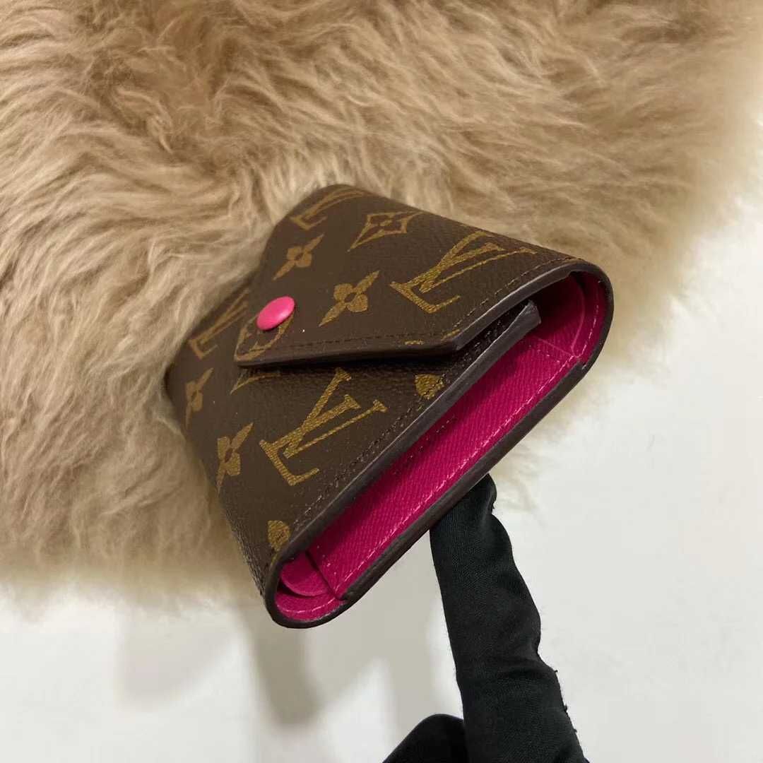 (Szybka wysyłka) Louis Vuitton Victorine LV Monogram Mały Portfel